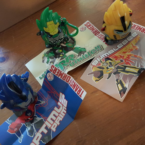 Transformers Radz and mini posters