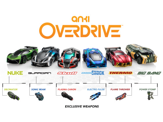 Anki OVERDRIVE Cars and Weapons