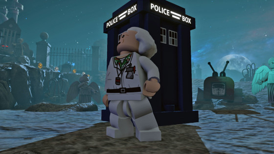 Doc Brown and the TARDIS