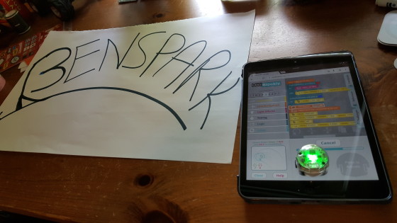 coding with the Ozobot Bit and OzoBlockly