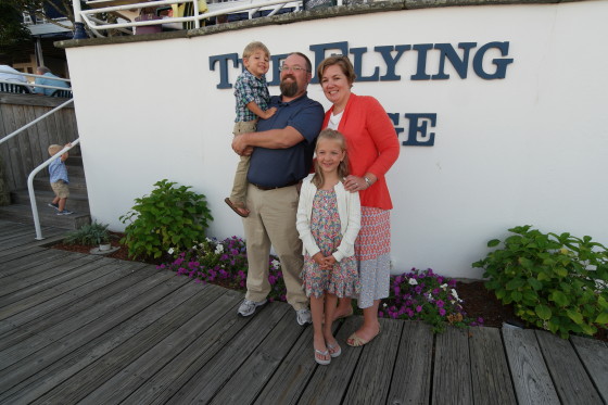Family Photo at the Flying Bridge
