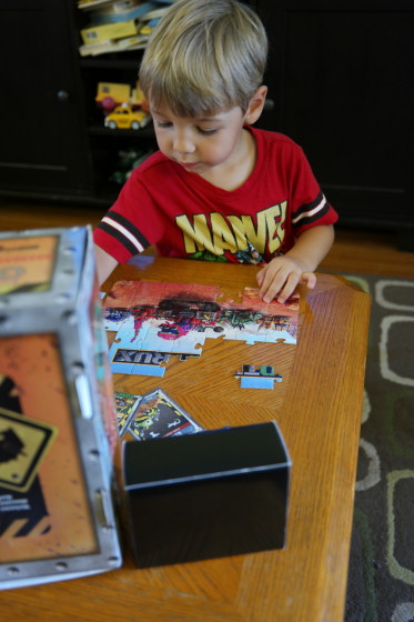 Andrew Loves the DinoTrux  Puzzle