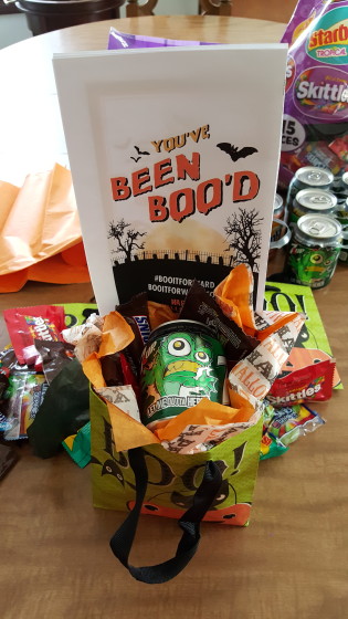 Add a final soda and the BOO It Forward Card  to the BOO Kit Bag #BOOItForward #CollectiveBias #Ad
