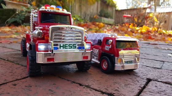 Hess Toy Truck Side by Side!