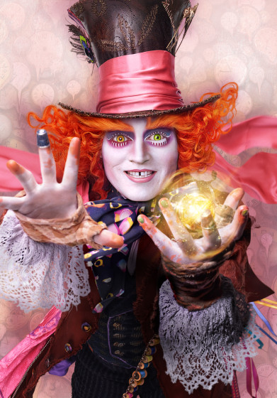 Alice Through The Looking Glass Poster - Mad Hatter Character Poster