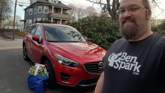 Mazda CX-5 from DriveShop to take our toys for Christmas is for Kids
