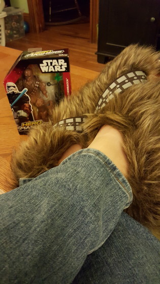 Chewbacca Wookie Slippers