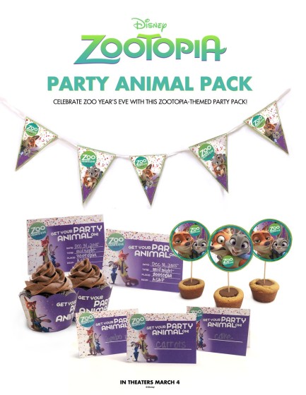 Zootopia Party Animal Pack
