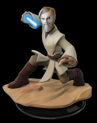Disney Infinity 3.0 Star Wars Obi Wan Kenobi Light FX Figure