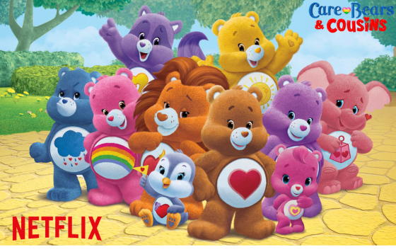 Care Bears & Cousins with Netflix and CB Logo