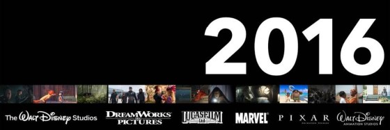 Disney's 2016 Slate of movies