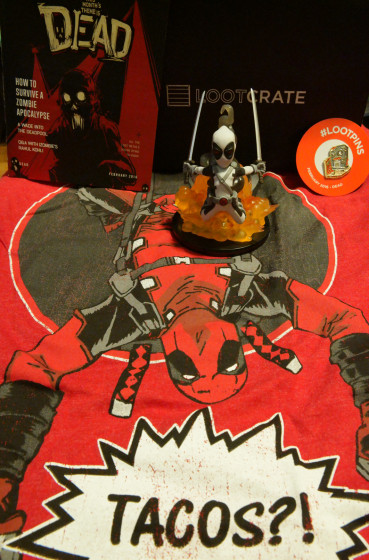 Unboxing the February 2016 Loot Crate: Dead
