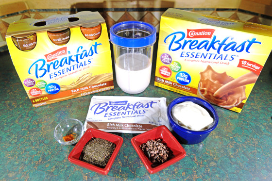 Ingredients for Carnation Breakfast Essentials® #CarnationSweepstakes #BetterBreakfast #CollectiveBias #Ad