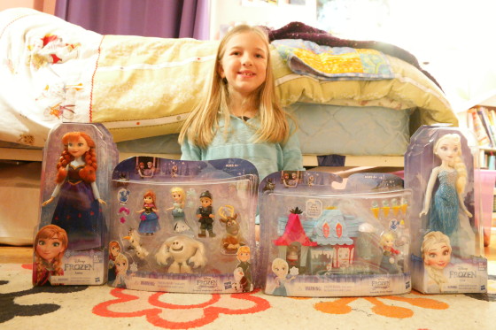 Eva with Anna and Elsa DISNEY FROZEN CLASSIC FASHION Doll Assortment and the DISNEY FROZEN LITTLE KINGDOM FRIENDSHIP COLLECTION Set from Hasbro