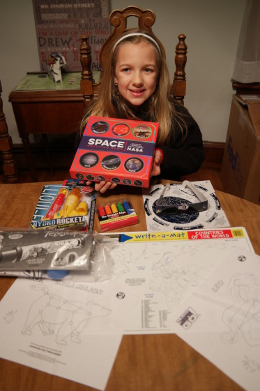 Eva with her Ready JET Go kit Ready for Space Exploration
