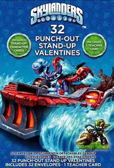 Skylanders SuperChargers Stand Up Valentines