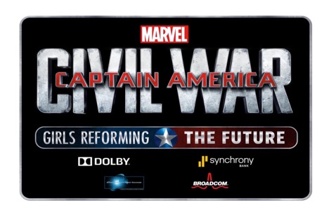 Captain America Civil War - Girls Reforming the Future Challenge