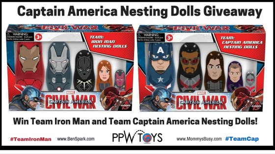 Captain America Civil War PPW Toys Nesting Dolls
