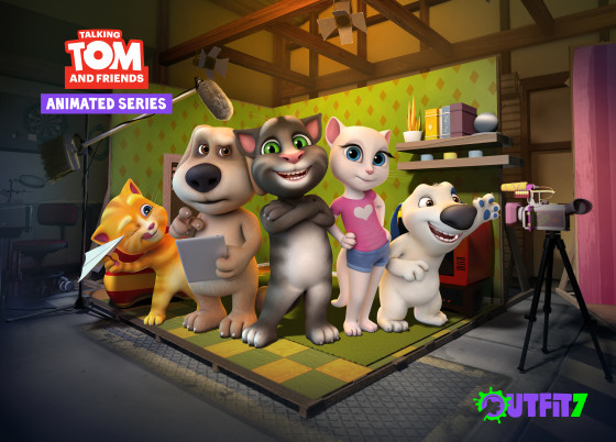 Talking Tom and Friends Group Image