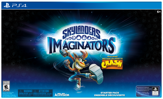 Skylanders Imaginators PS4 Starter Pack with Crash Bandicoot