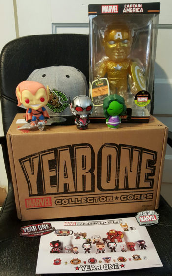Marvel Collector Corps Year One Box