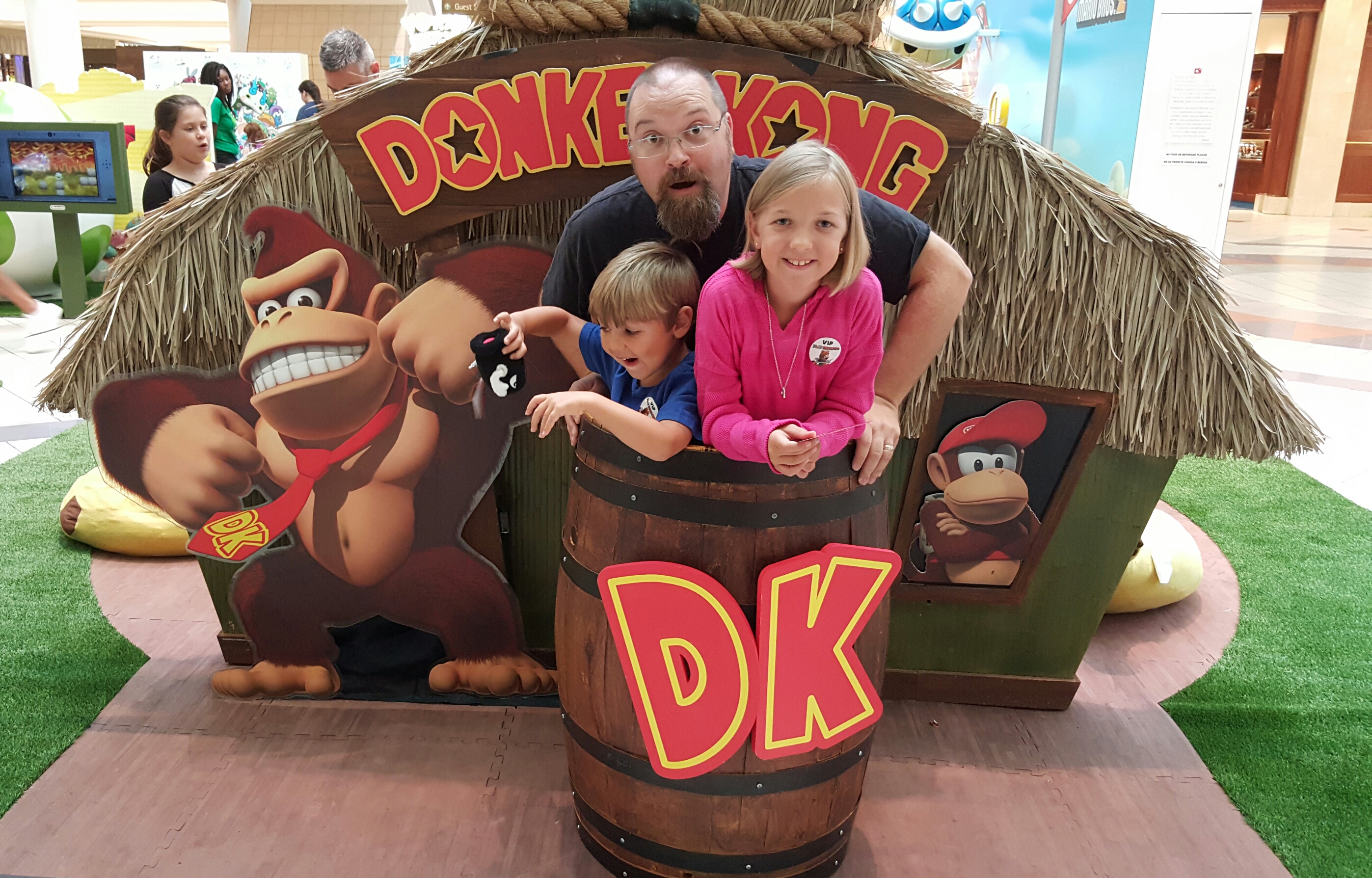 In a Barrel for Donkey Kong