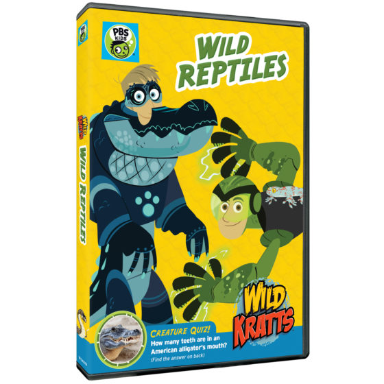Wild Reptiles on DVD