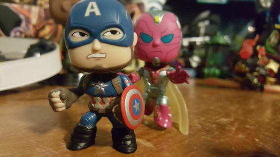 Captain America and Vision