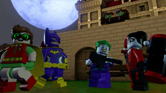 Batgirl Robin and DC Villains