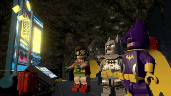 Batman Robin and Batgirl