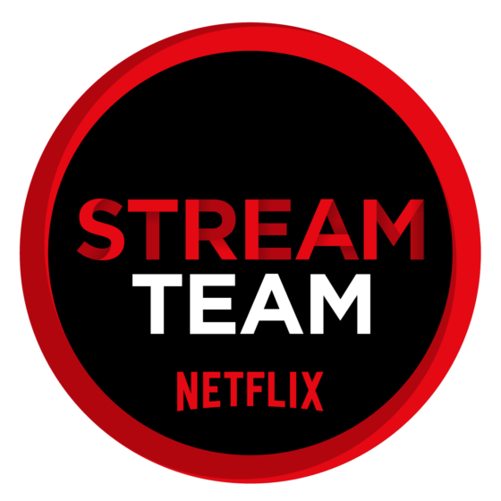 StreamTeam Red White Black Background