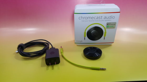 Google Chromecast Audio Contents