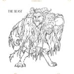 Beauty And The Beast Coloring Pages - The Beast