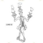 Beauty And The Beast Coloring Pages -Lumiere