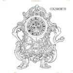 Beauty And The Beast Coloring Pages - Cogsworth