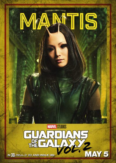 Guardians of the Galaxy Vol 2 Mantis Character Poster