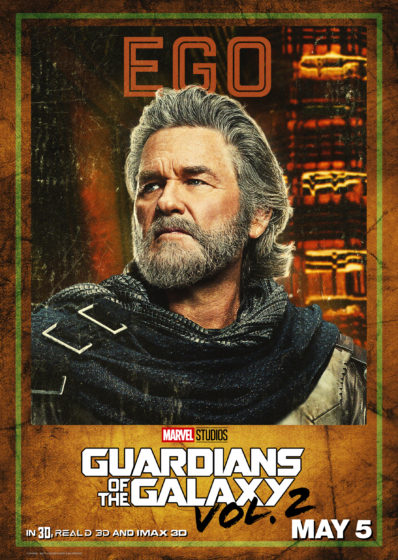 Guardians of the Galaxy Vol 2 Ego Character Poster