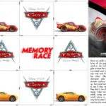 Cars 3 Memory Game - Activity Page