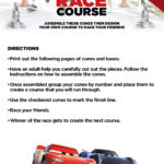 Cars 3 Race Course - Activity Page