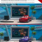 Cars 3 Spot the Difference Activity Page