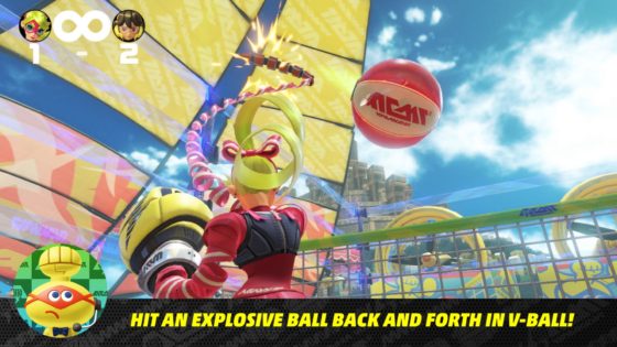 ARMS Screenshot Volleyball