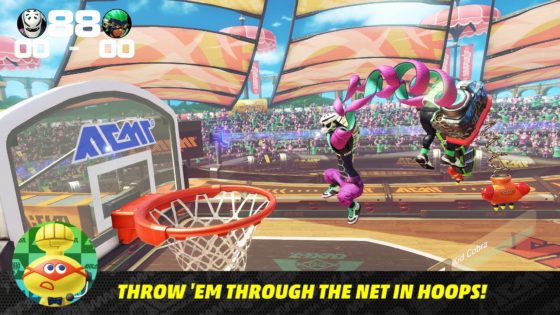 ARMS Screenshot Hoops