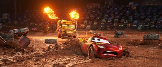 Lightning McQueen in Mud Rally