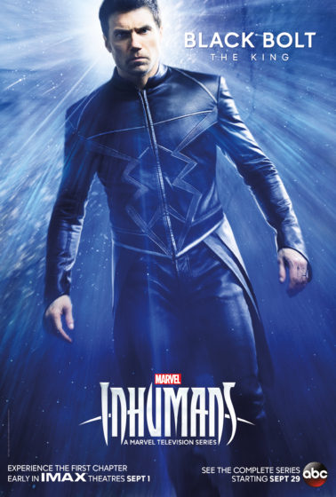 Marvel Inhumans BlackBolt Character Poster