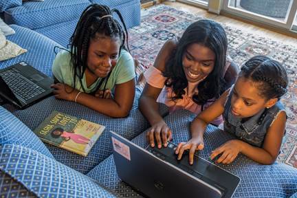 a STEM book about girls coding