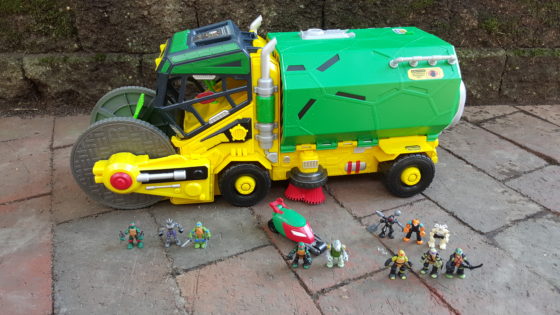 teenage mutant ninja turtle sweeper ops vehicle playset