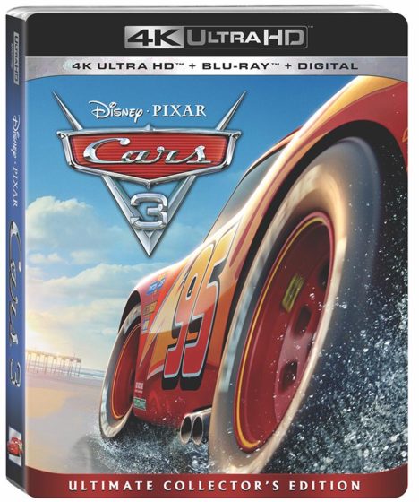 cars 3 Blu-ray