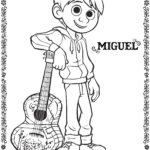 Coco Miguel Coloring Page
