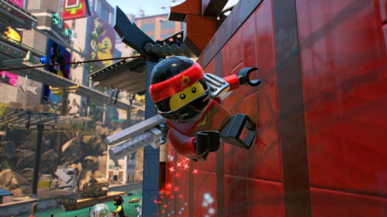 LNGV Ninja-gility screenshot Wall Running Closeup