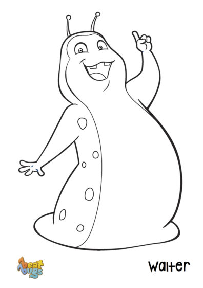 Walter Coloring Pages